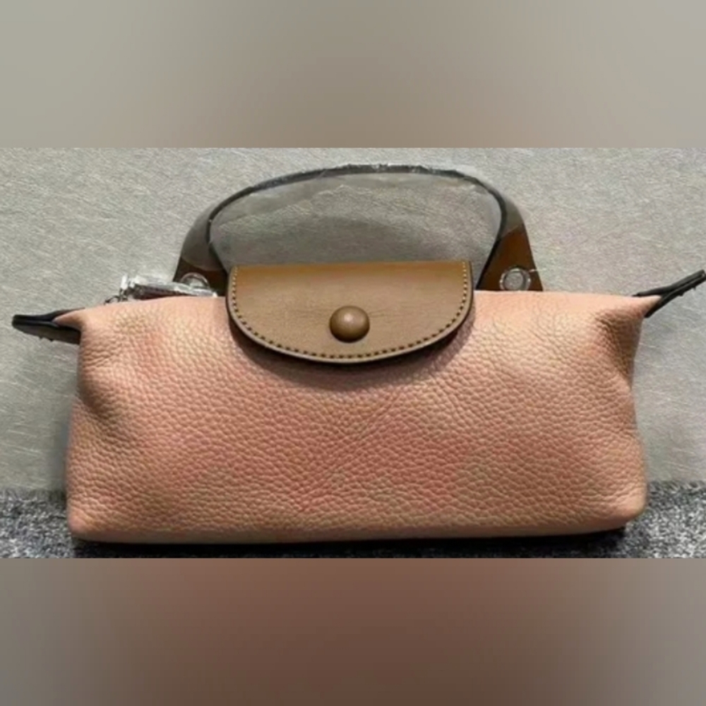 LEATHER MINI BAG NEW CROSSBODY STRAP SATCHEL ZIP WITH DUST BAG